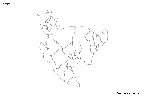 Mapas de muestra para Saga (blanco-negro)