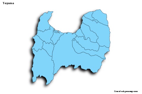 Sample Maps for Toyama (blue,shadowy)