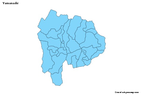 Sample Maps for Yamanashi (blue)