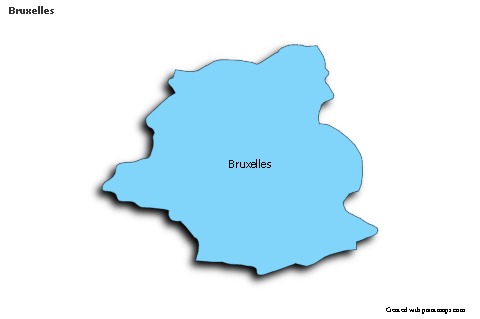 Sample Maps for Bruxelles (blue,shadowy)