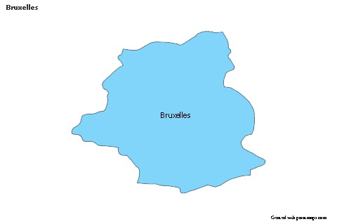 Sample Maps for Bruxelles (blue)