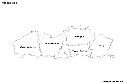 Sample Maps for Vlaanderen (black-white)