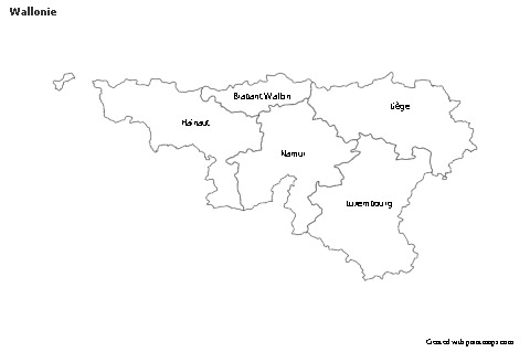 Sample Maps for Wallonie (black-white)
