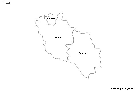 Berat için Örnek Haritalar (siyah-beyaz)