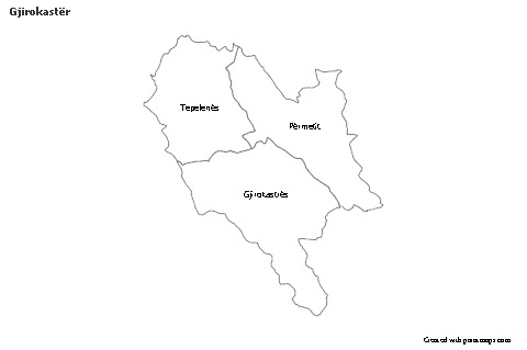 Sample Maps for Gjirokastër (black-white)
