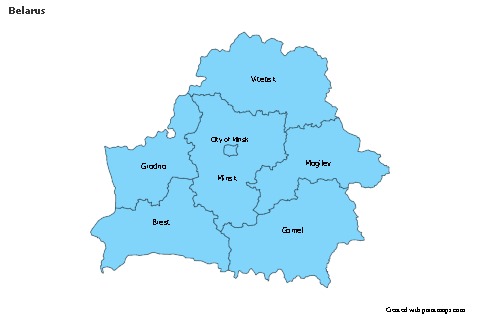 Sample Maps for Belarus (blue)