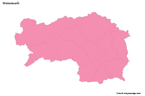 Sample Maps for Steiermark (pink,outline)