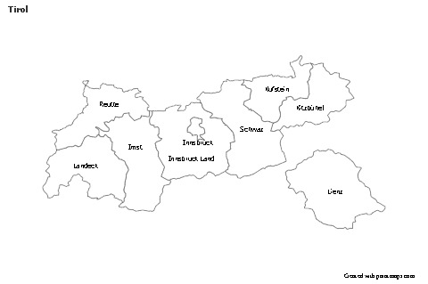 Sample Maps for Tirol (black-white)