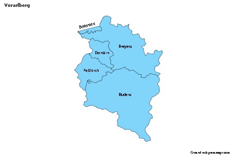 Contoh Peta untuk Vorarlberg (biru)