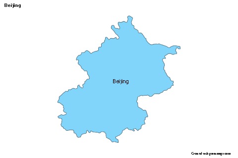 Sample Maps for Beijing (blue)