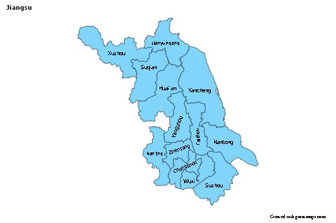 Sample Maps for Jiangsu (blue)