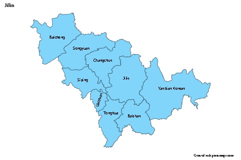 Sample Maps for Jilin (blue)