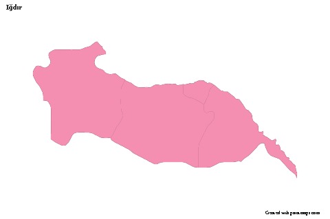 Sample Maps for Iğdır (pink,outline)