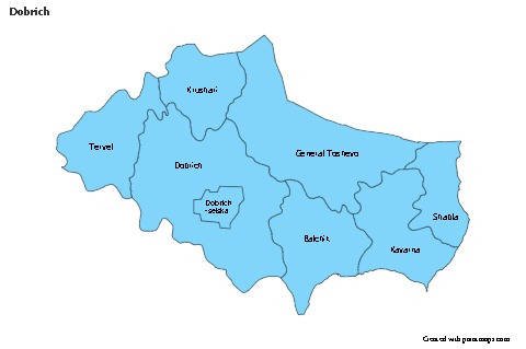 Sample Maps for Dobrich (blue)