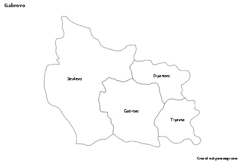 Sample Maps for Gabrovo (black-white)