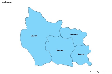 Sample Maps for Gabrovo (blue)
