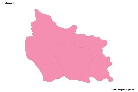 Sample Maps for Gabrovo (pink,outline)