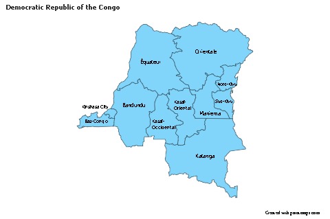 Sample Maps for Democratic Republic of the Congo (blue)