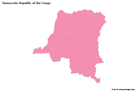 Sample Maps for Democratic Republic of the Congo (pink,outline)