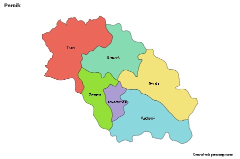 Sample Maps for Pernik (colored)