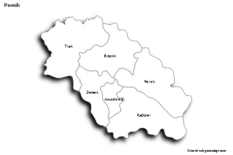 Sample Maps for Pernik (black-white,shadowy)