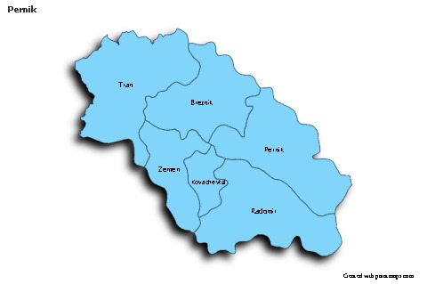 Sample Maps for Pernik (blue,shadowy)
