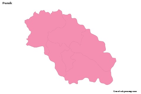 Sample Maps for Pernik (pink,outline)