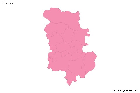 Sample Maps for Plovdiv (pink,outline)