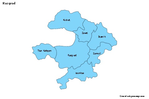 Sample Maps for Razgrad (blue)