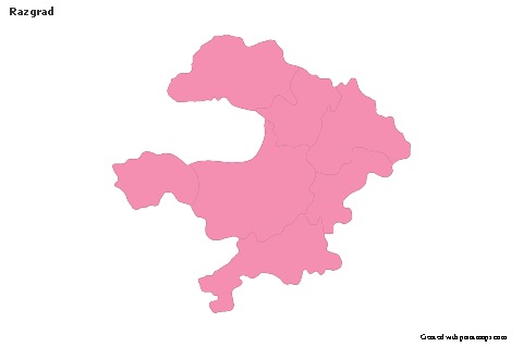 Sample Maps for Razgrad (pink,outline)