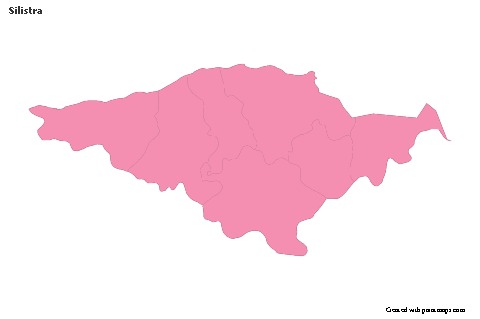 Contoh Peta untuk Silistra (merah jambu,garis besar)