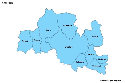 Sample Maps for Smolyan (blue)