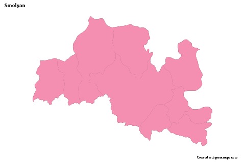 Sample Maps for Smolyan (pink,outline)