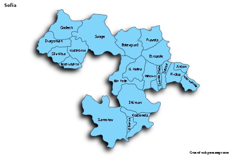 Sample Maps for Sofia (blue,shadowy)