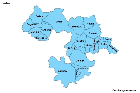 Sample Maps for Sofia (blue)