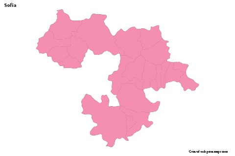 Sample Maps for Sofia (pink,outline)