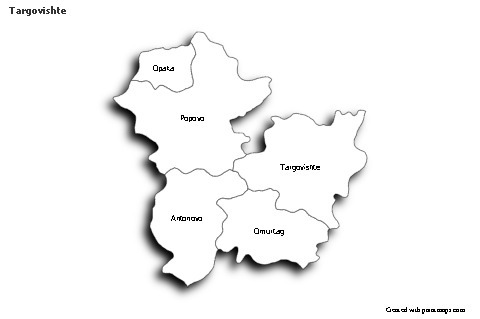Sample Maps for Targovishte (black-white,shadowy)