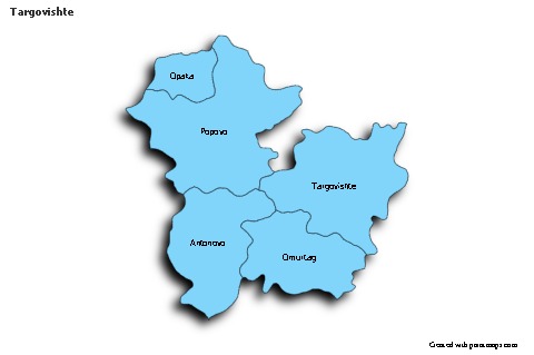 Sample Maps for Targovishte (blue,shadowy)