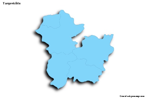 Sample Maps for Targovishte (blue,outline,shadowy)