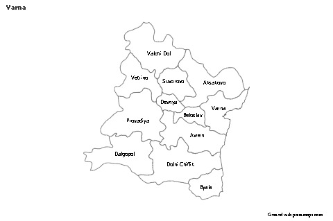Sample Maps for Varna (black-white)