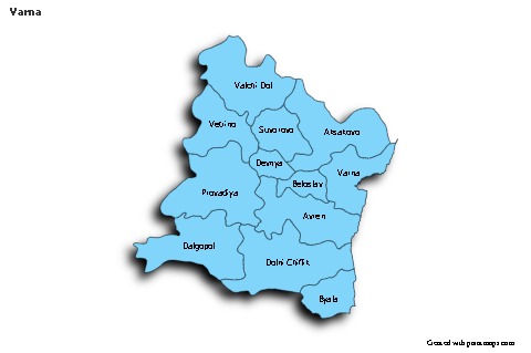 Sample Maps for Varna (blue,shadowy)