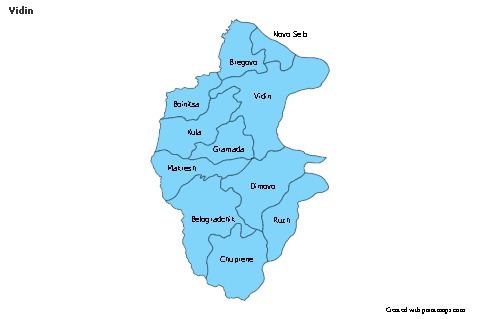 Sample Maps for Vidin (blue)