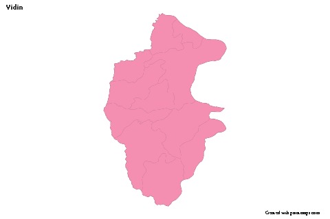 Sample Maps for Vidin (pink,outline)