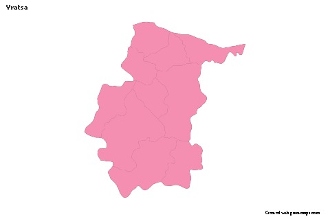 Sample Maps for Vratsa (pink,outline)