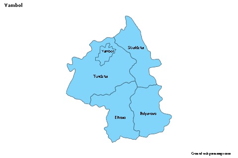 Sample Maps for Yambol (blue)