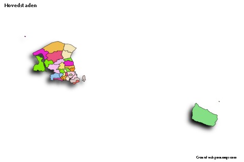 Sample Maps for Hovedstaden (colored,shadowy)