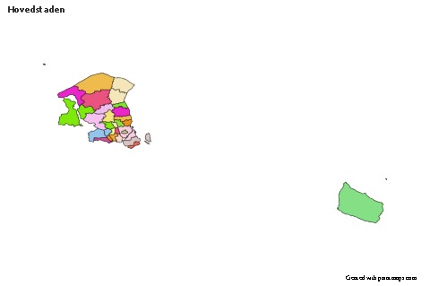 Sample Maps for Hovedstaden (colored)