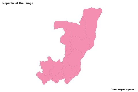 Sample Maps for Republic of the Congo (pink,outline)