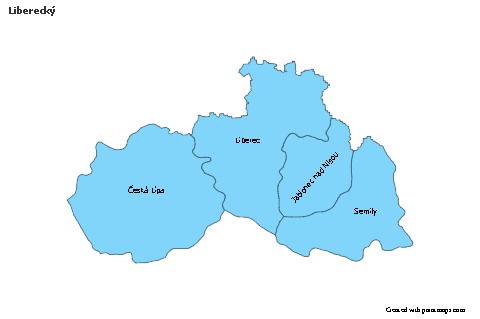 Sample Maps for Liberecký (blue)
