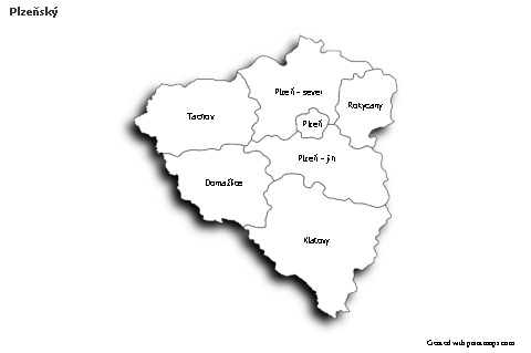 Sample Maps for Plzeňský (black-white,shadowy)